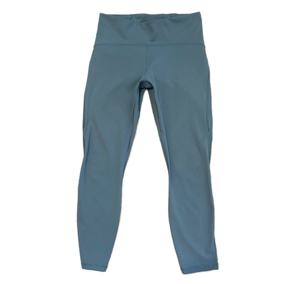 Lululemon Train Times 7/8 Pant 25" in Sea Steel Leggings Size 10 - Picture 4 of 12